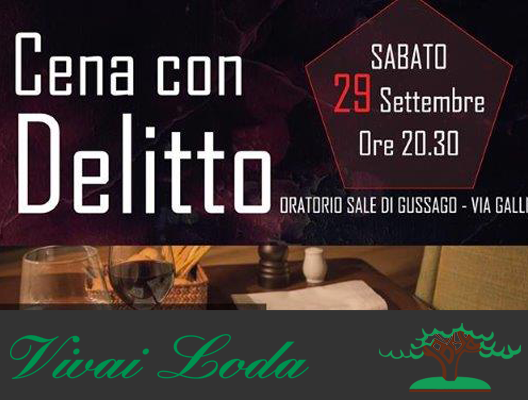 Cena con Delitto 2018